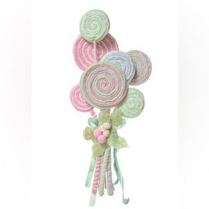 SOLD Regency International 20" Frosted Pastel Lollipop Bundle